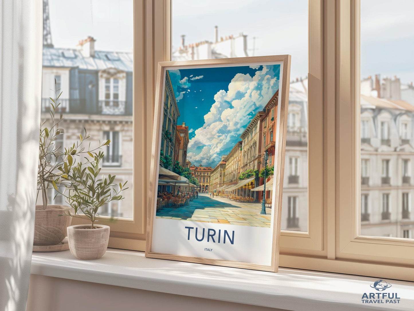Turin Poster - Italy Wall Art