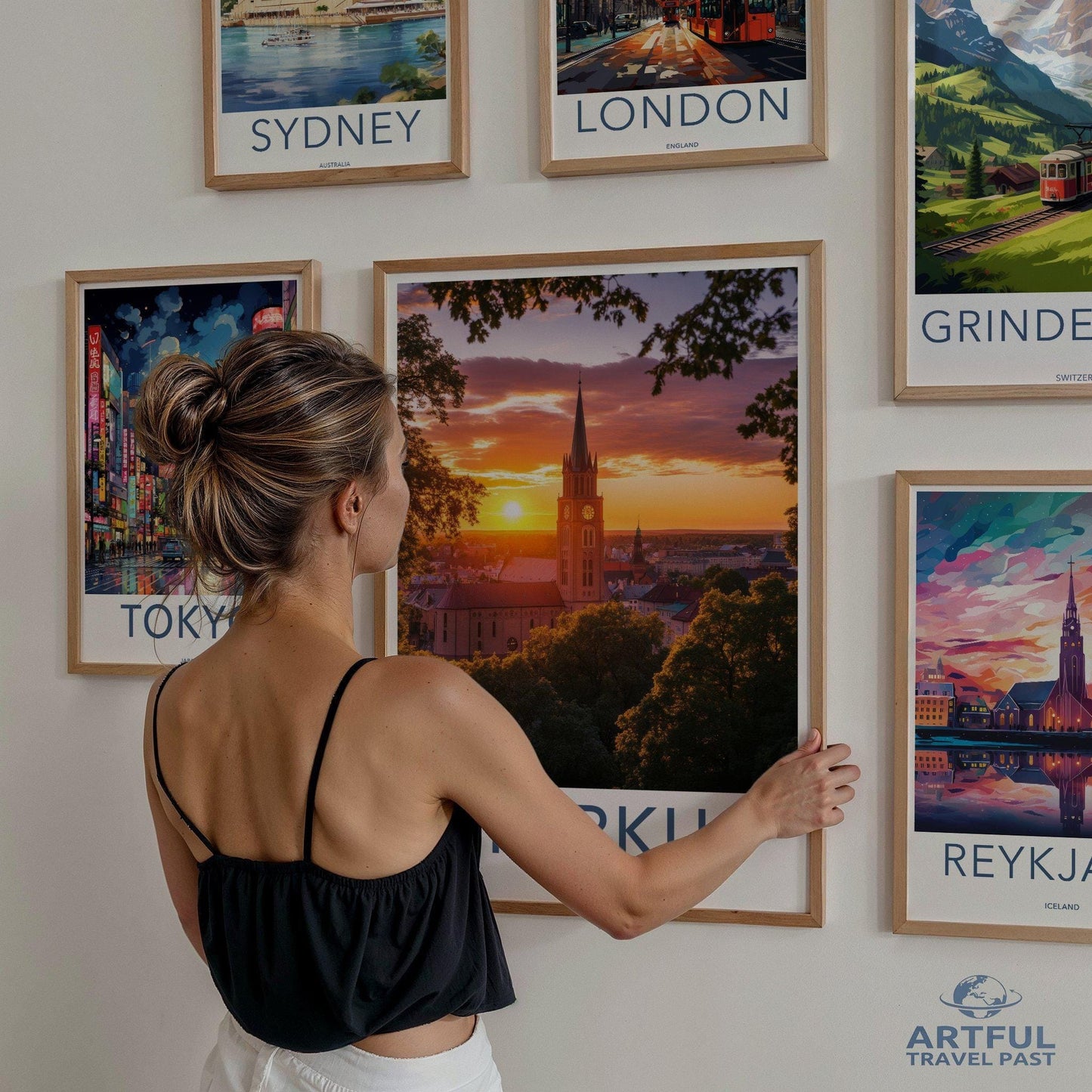 Turku Poster - Finland Wall Art