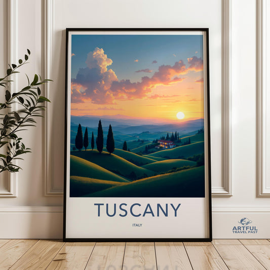 Tuscany Poster - Italy Wall Art