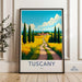 Tuscany Poster - Italy Wall Art
