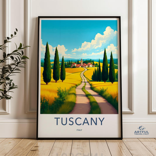 Tuscany Poster - Italy Wall Art