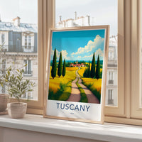 Tuscany Poster - Italy Wall Art