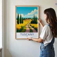 Tuscany Poster - Italy Wall Art
