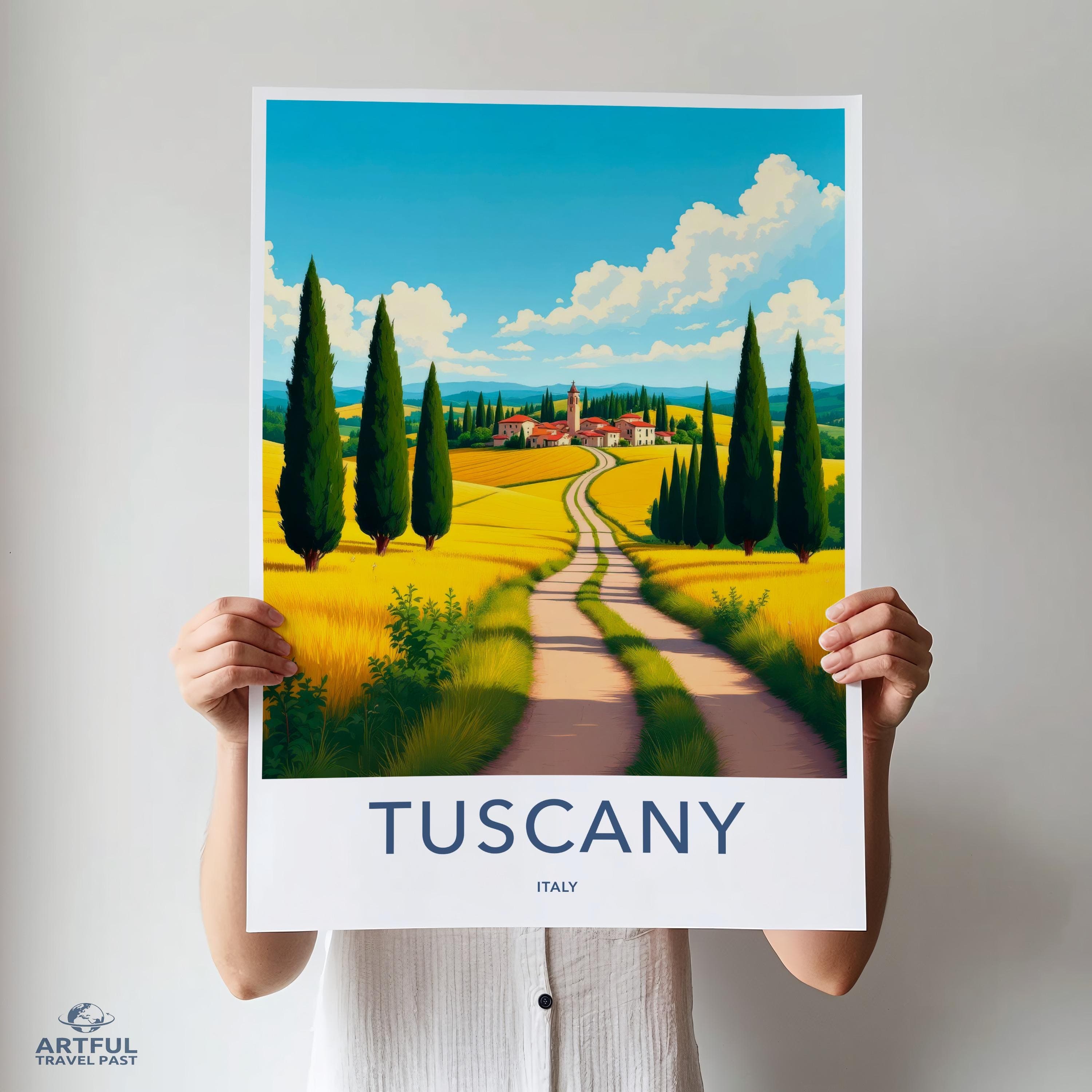 Tuscany Poster - Italy Wall Art