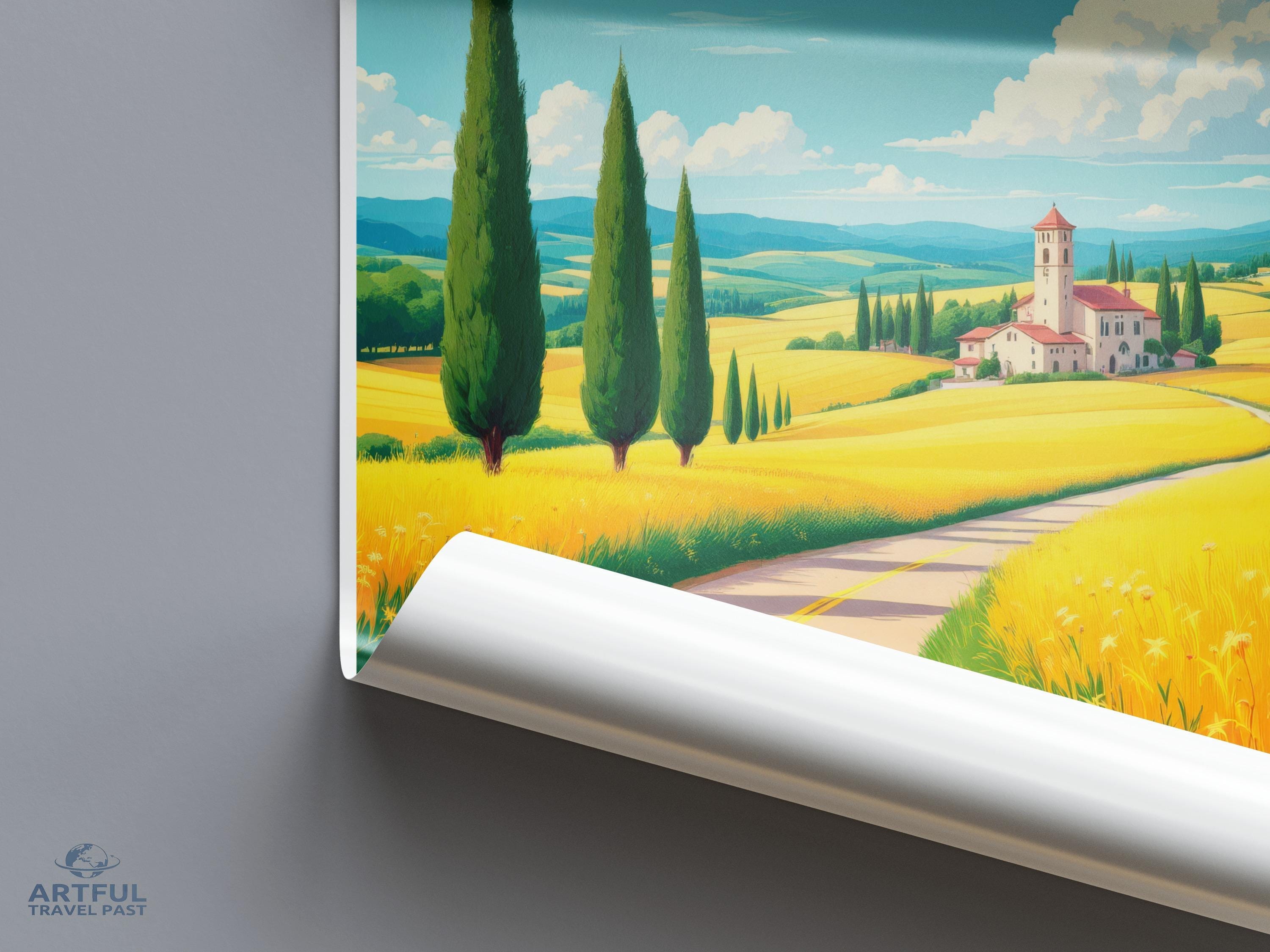 Tuscany Poster - Italy Wall Art