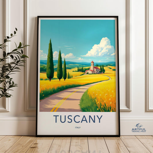 Tuscany Poster - Italy Wall Art