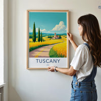 Tuscany Poster - Italy Wall Art