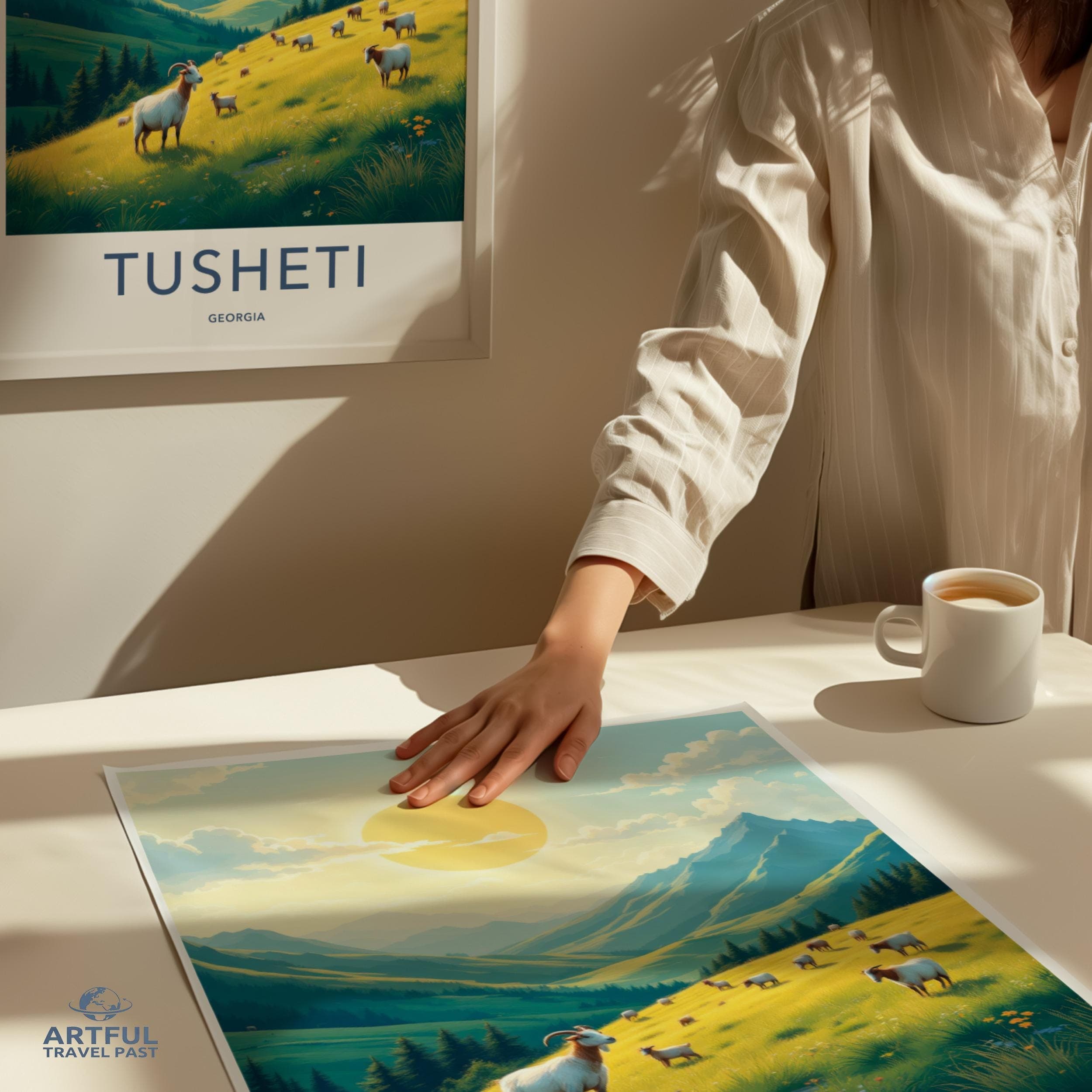 Tusheti Georgia Poster
