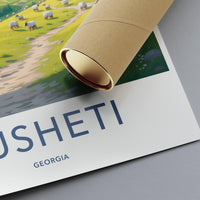 Tusheti Poster - Georgia Wall Art