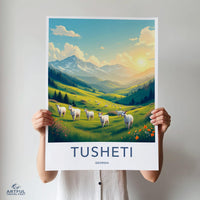 Tusheti Poster - Georgia Wall Art