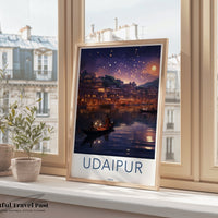 Udaipur Poster - Rajasthan Wall Art