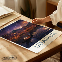 Udaipur Poster - Rajasthan Wall Art