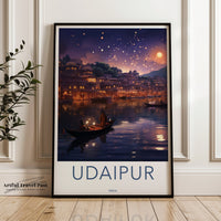 Udaipur Poster - Rajasthan Wall Art