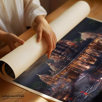 Udaipur Poster | Rajasthan Wall Art | India Decor