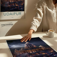 Udaipur Poster | Rajasthan Wall Art | India Decor