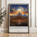 Ulaanbaatar Poster | Mongolia Wall Art | Asia Decor