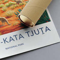 Uluru Kata Tjuta Poster - Australia Wall Art