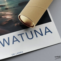 Unawatuna Poster - Sri Lanka Wall Art