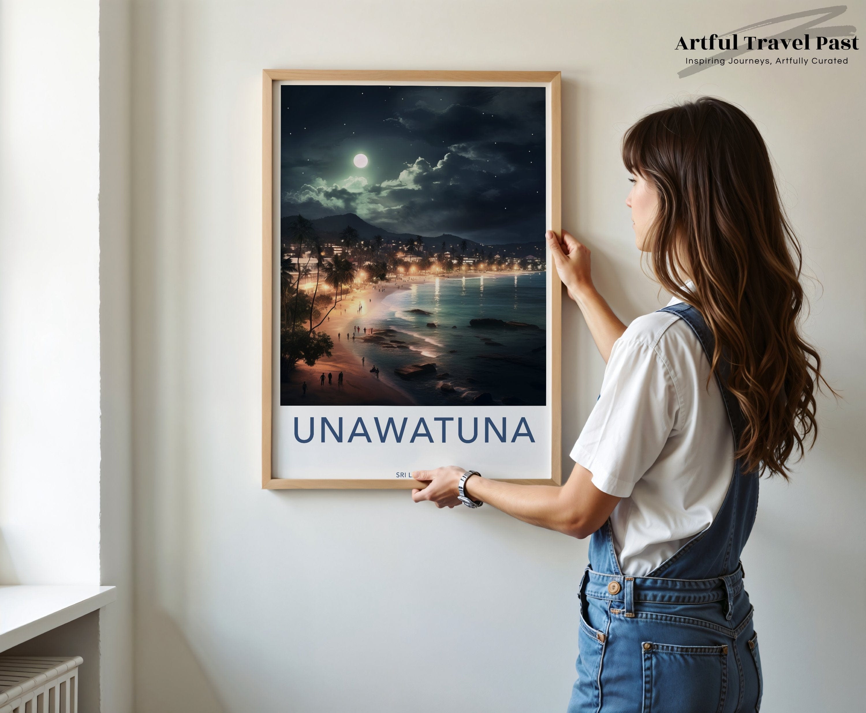 Unawatuna Poster - Sri Lanka Wall Art