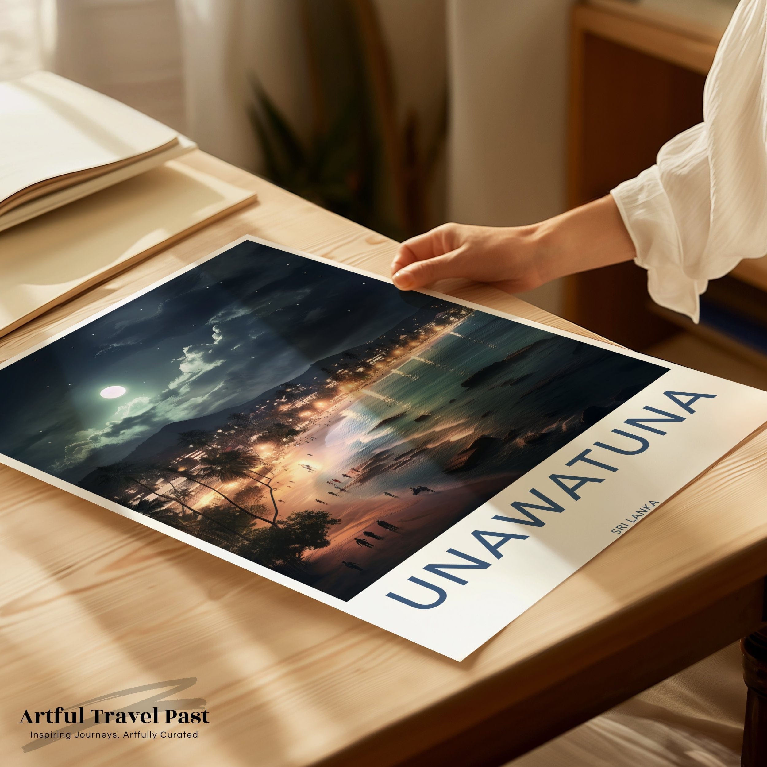 Unawatuna Poster - Sri Lanka Wall Art