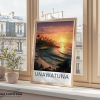 Unawatuna Poster - Sri Lanka Wall Art