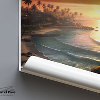 Unawatuna Poster - Sri Lanka Wall Art