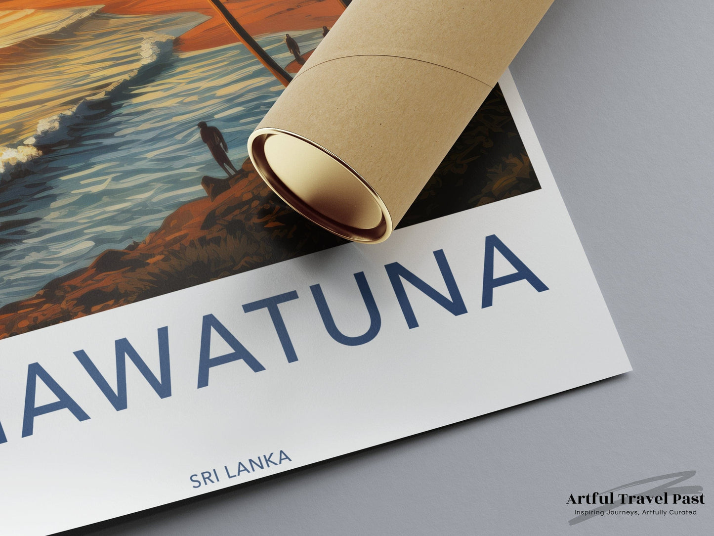Unawatuna Poster - Sri Lanka Wall Art