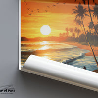 Unawatuna Poster - Sri Lanka Wall Art