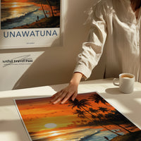 Unawatuna Poster - Sri Lanka Wall Art