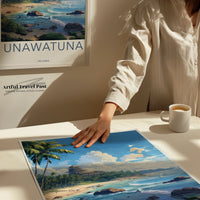 Unawatuna Poster | Sri Lanka Wall Art | Asia Decor