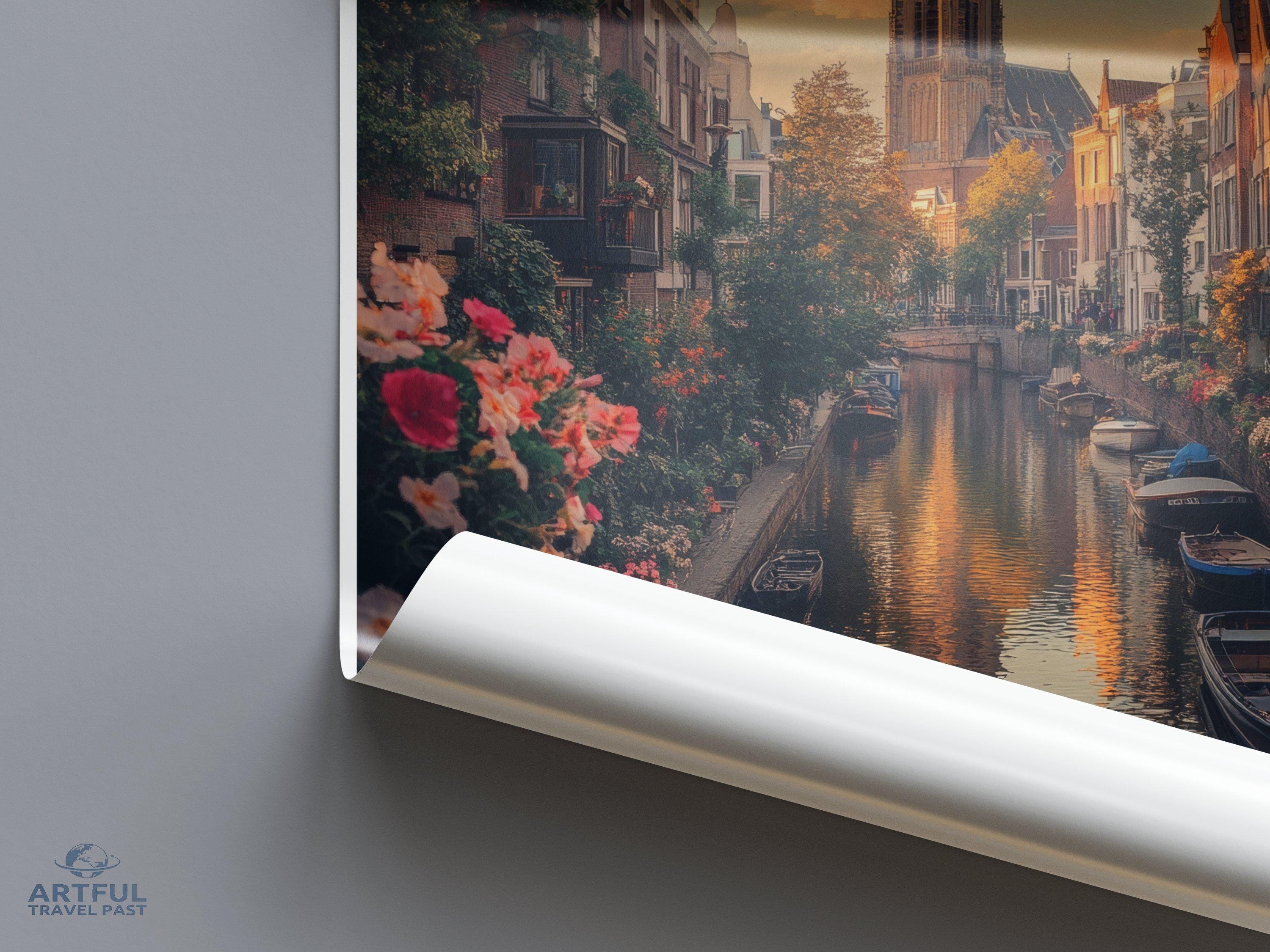 Utrecht Poster - Netherlands Wall Art