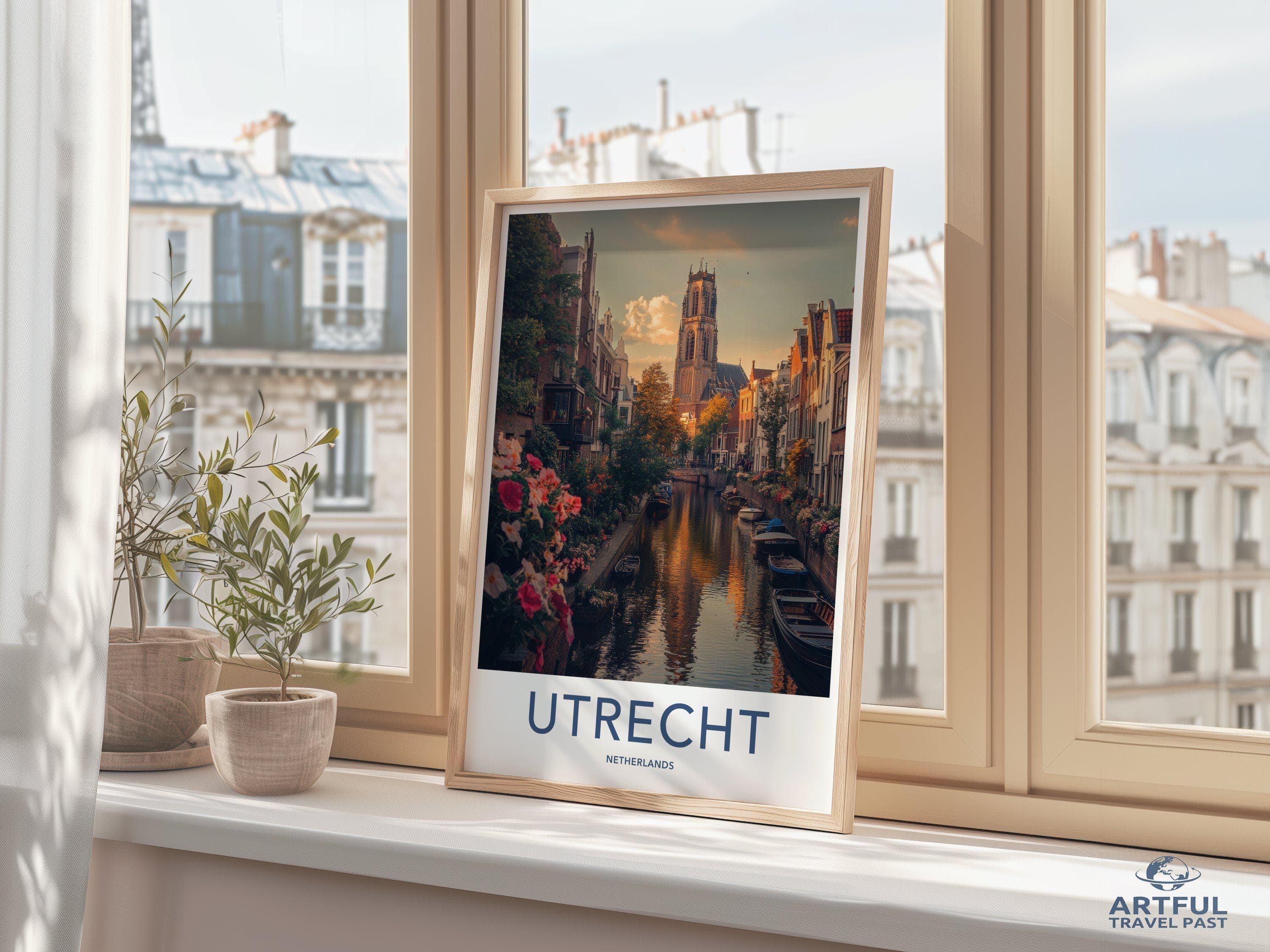 Utrecht Poster - Netherlands Wall Art