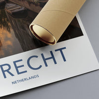 Utrecht Poster | Netherlands Wall Art | Europe Decor