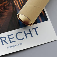 Utrecht Poster | Netherlands Wall Art | Europe Decor