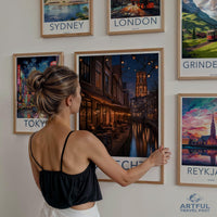 Utrecht Poster | Netherlands Wall Art | Europe Decor