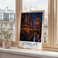 Utrecht Poster | Netherlands Wall Art | Europe Decor