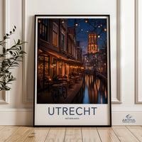 Utrecht Poster | Netherlands Wall Art | Europe Decor