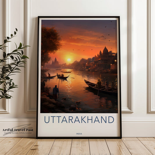 Uttarakhand Poster - India Wall Art
