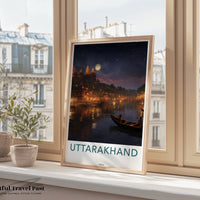 Uttarakhand Poster | Uttarakhand Wall Art | India Decor
