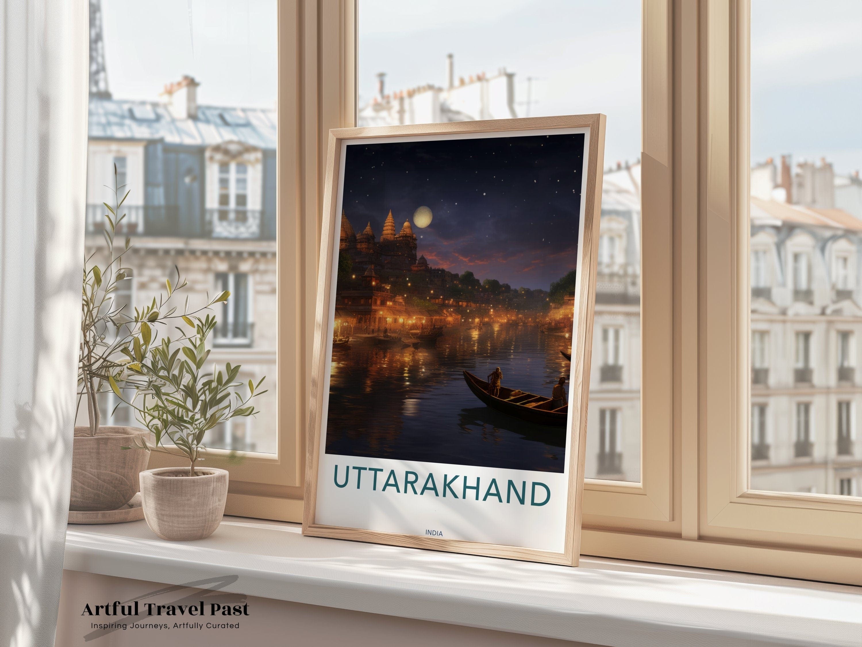 Uttarakhand Poster | Uttarakhand Wall Art | India Decor