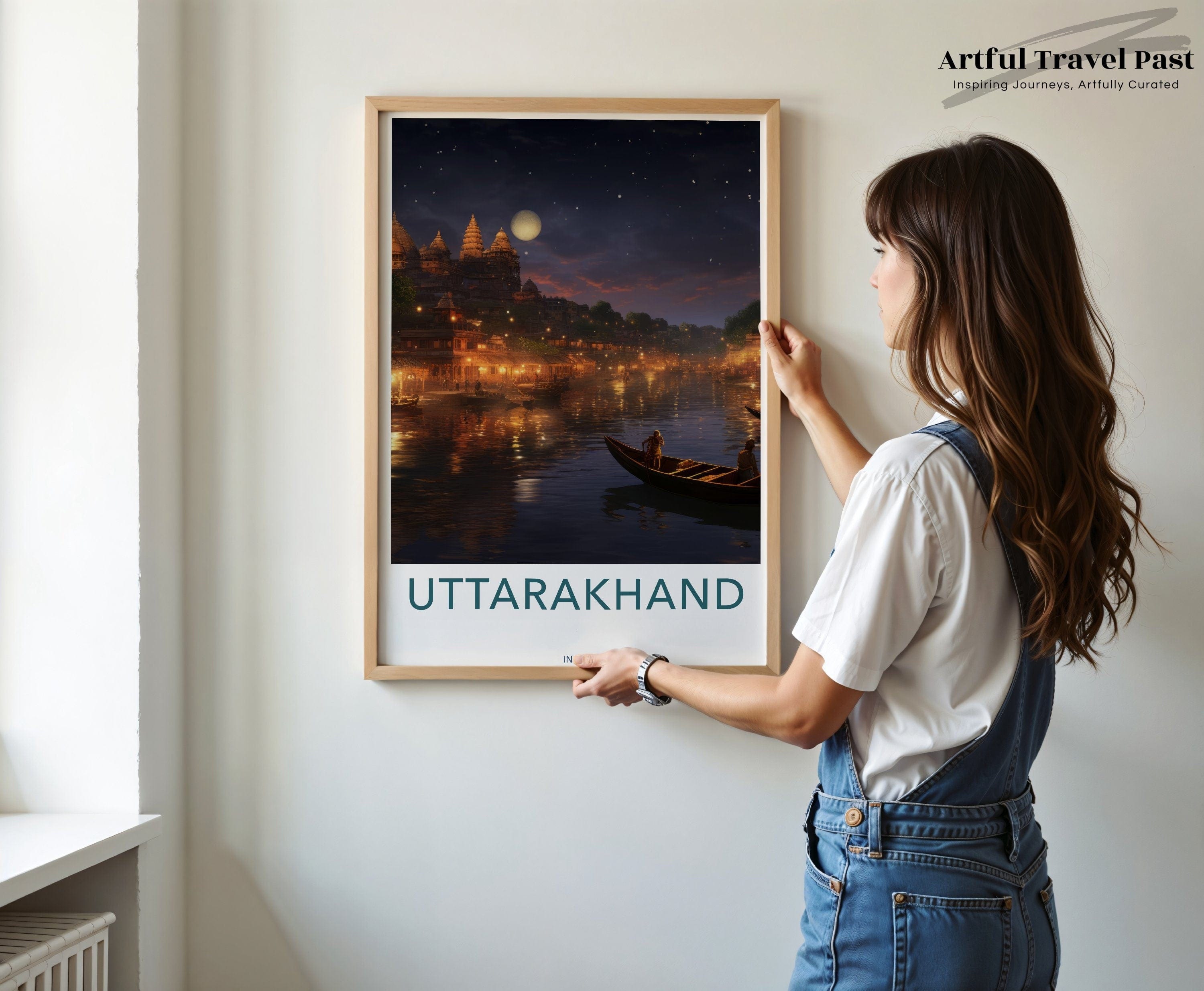 Uttarakhand Poster | Uttarakhand Wall Art | India Decor