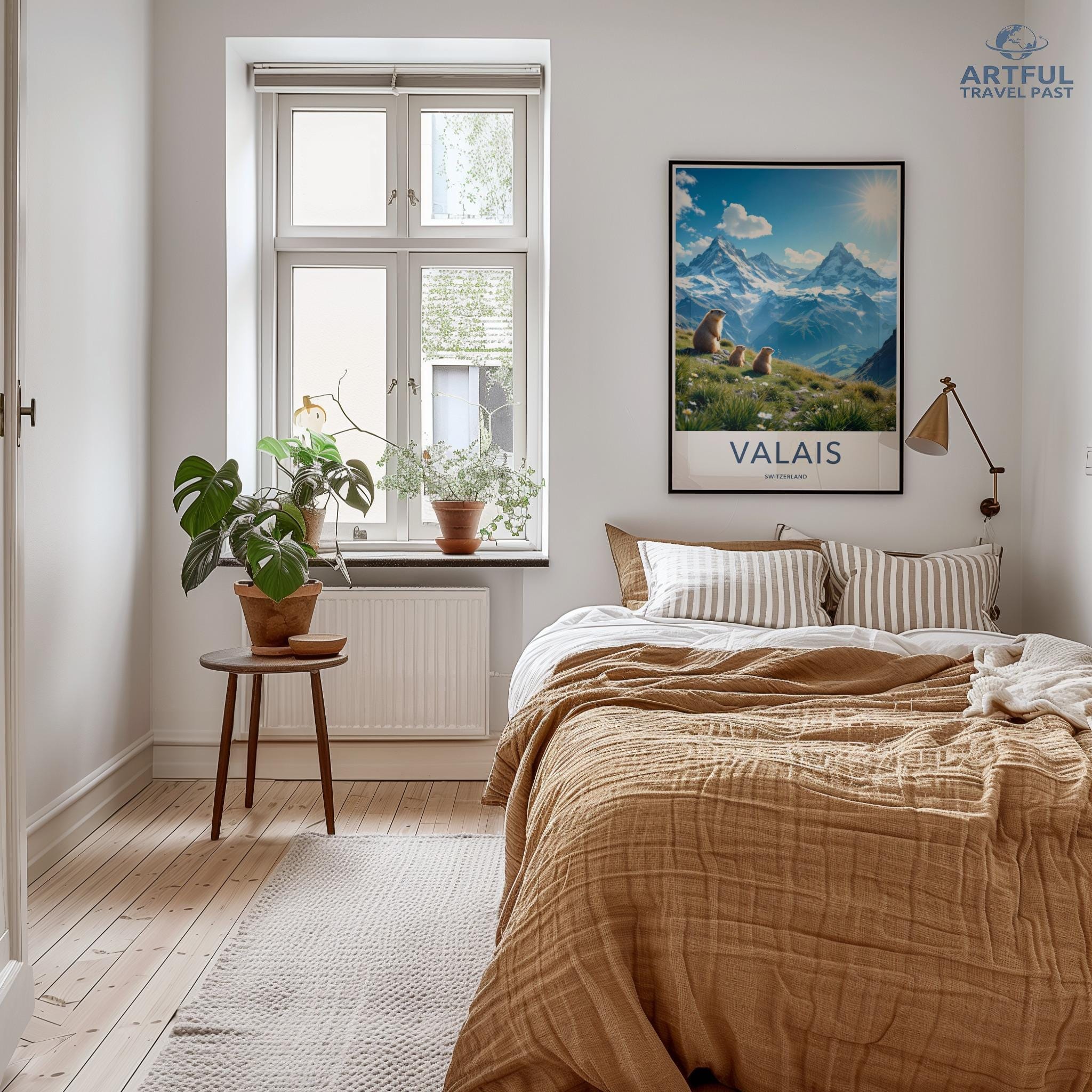 Valais Poster - Switzerland Wall Art