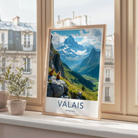 Valais Poster - Switzerland Wall Art