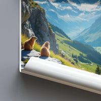 Valais Poster - Switzerland Wall Art