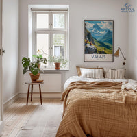 Valais Poster - Switzerland Wall Art