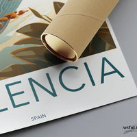 Valencia Poster - Spain Wall Art