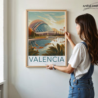 Valencia Poster - Spain Wall Art