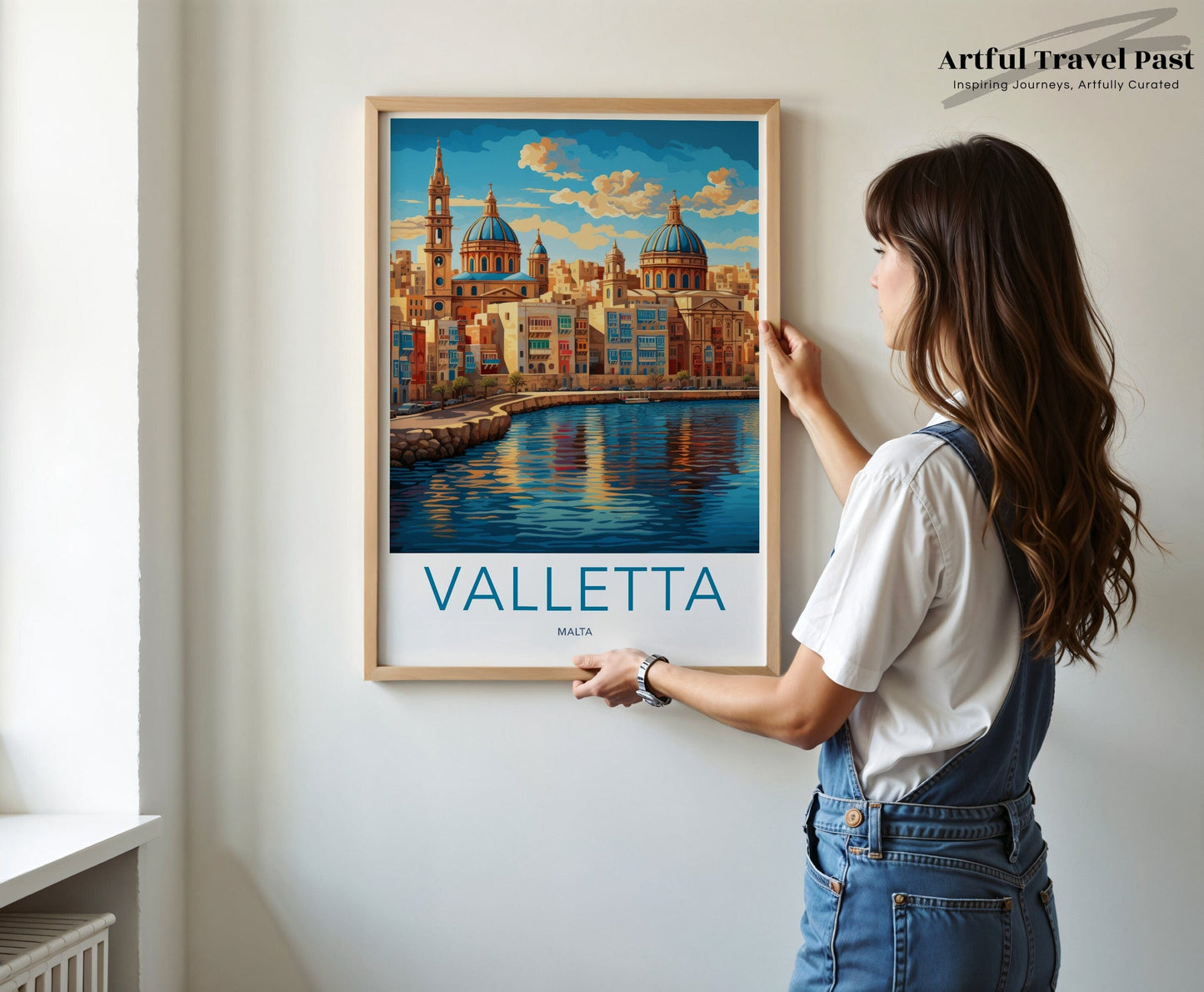 Valletta Poster - Malta Wall Art