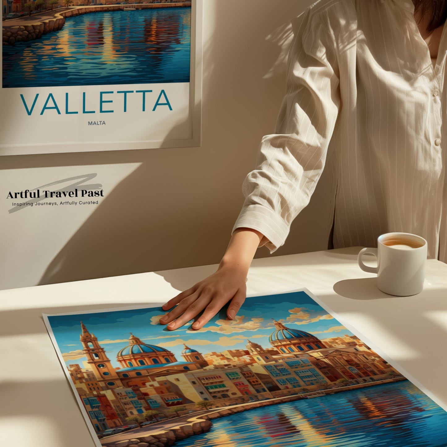 Valletta Poster - Malta Wall Art