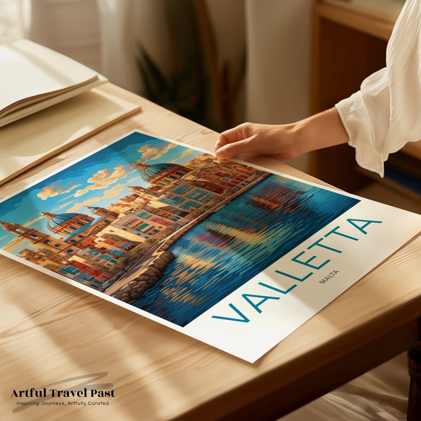 Valletta Poster - Malta Wall Art